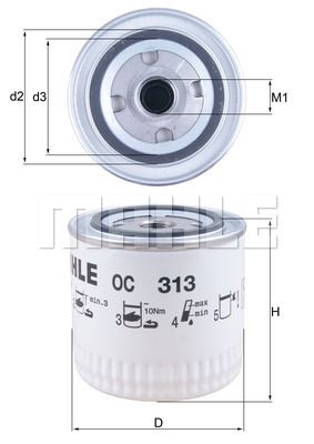 WILMINK GROUP Öljynsuodatin WG1217123